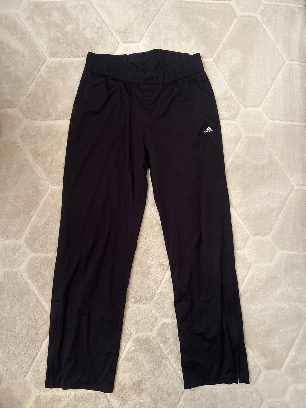 adidas Black Athletic Joggers with Logo